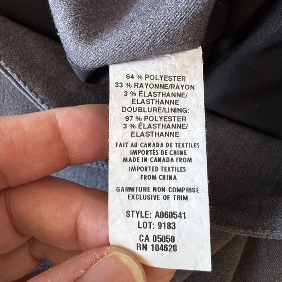 JACOB Women's 8 Pull-On‎ Pencil Skirt Gray Professional Office Feminine - Picture 6 of 12